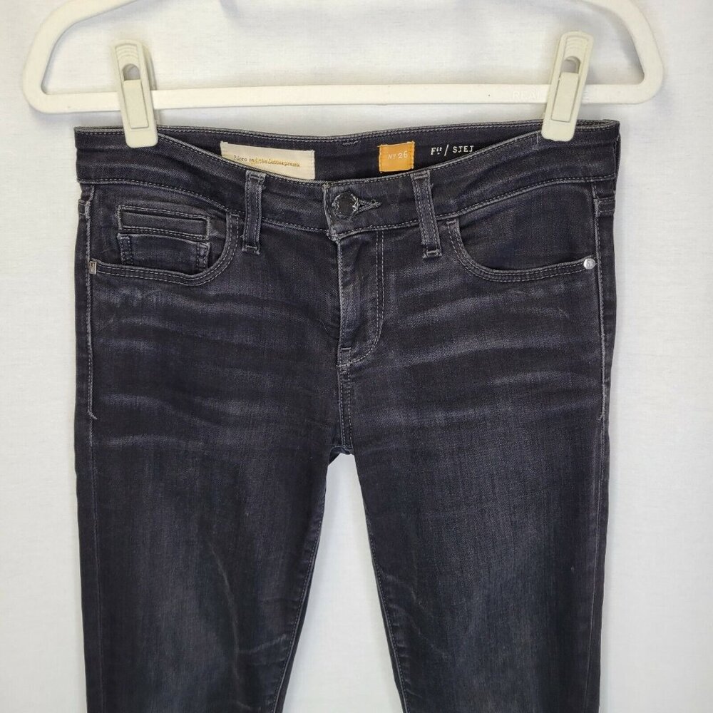 Pilcro And The Letterpress Women's Size 26 Jeans Stet Black AS IS - Picture 3 of 9